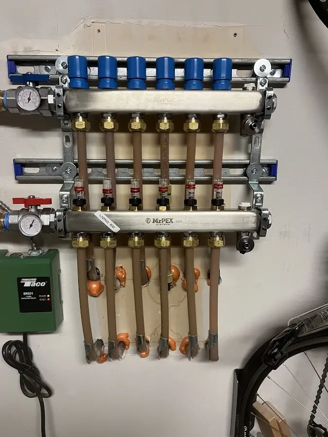 Plumber performing Leak Detection at a residential property in Leesville