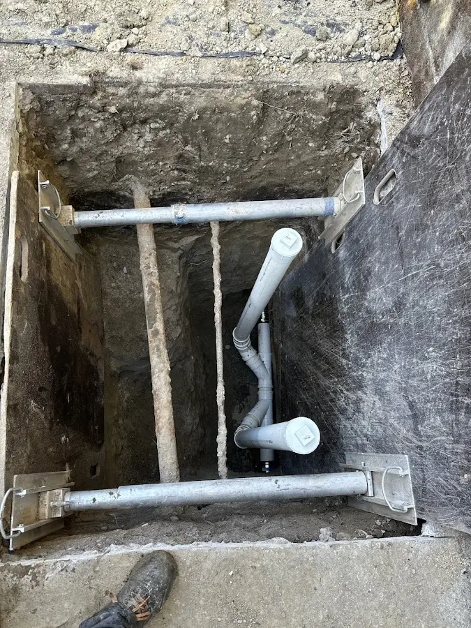 Experienced plumber completing Gas Line Repair work in Leesville